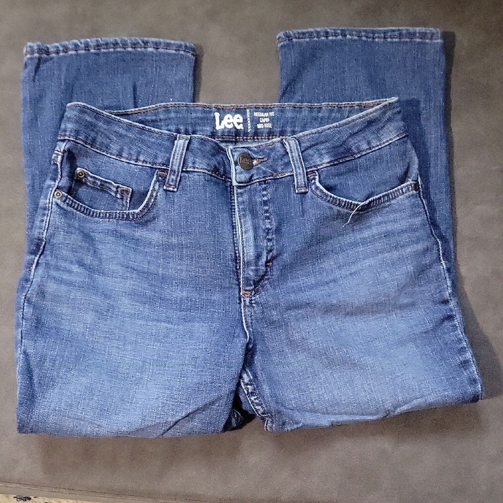 Lee Women's Blue Capris